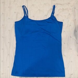 White House Black Market Royal Blue Camisole Sz M